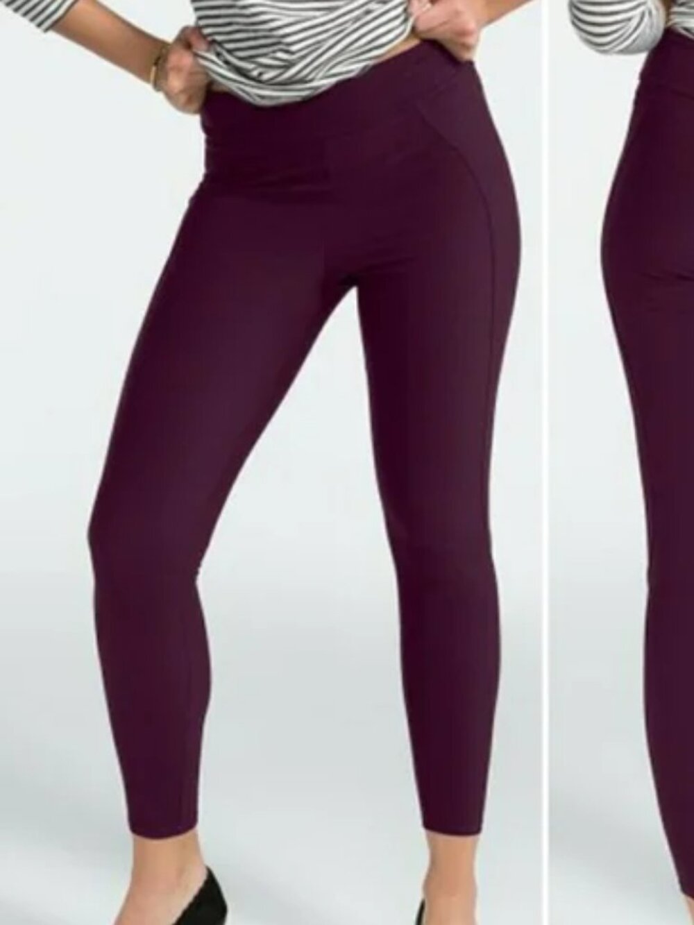 NWOT Spanx Micro Ribbed Control Top Leggings